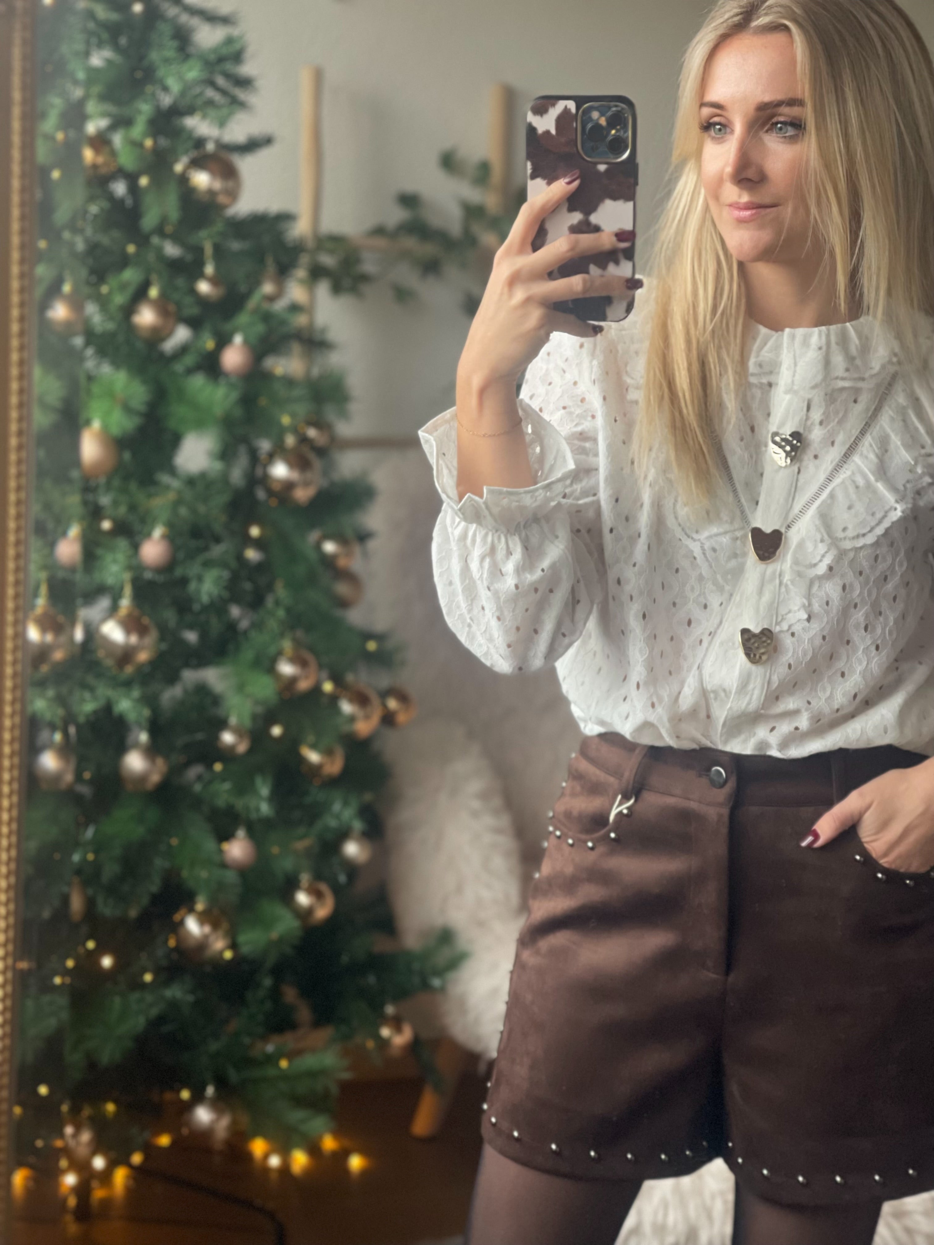 Aveline Lace Heart Blouse✨