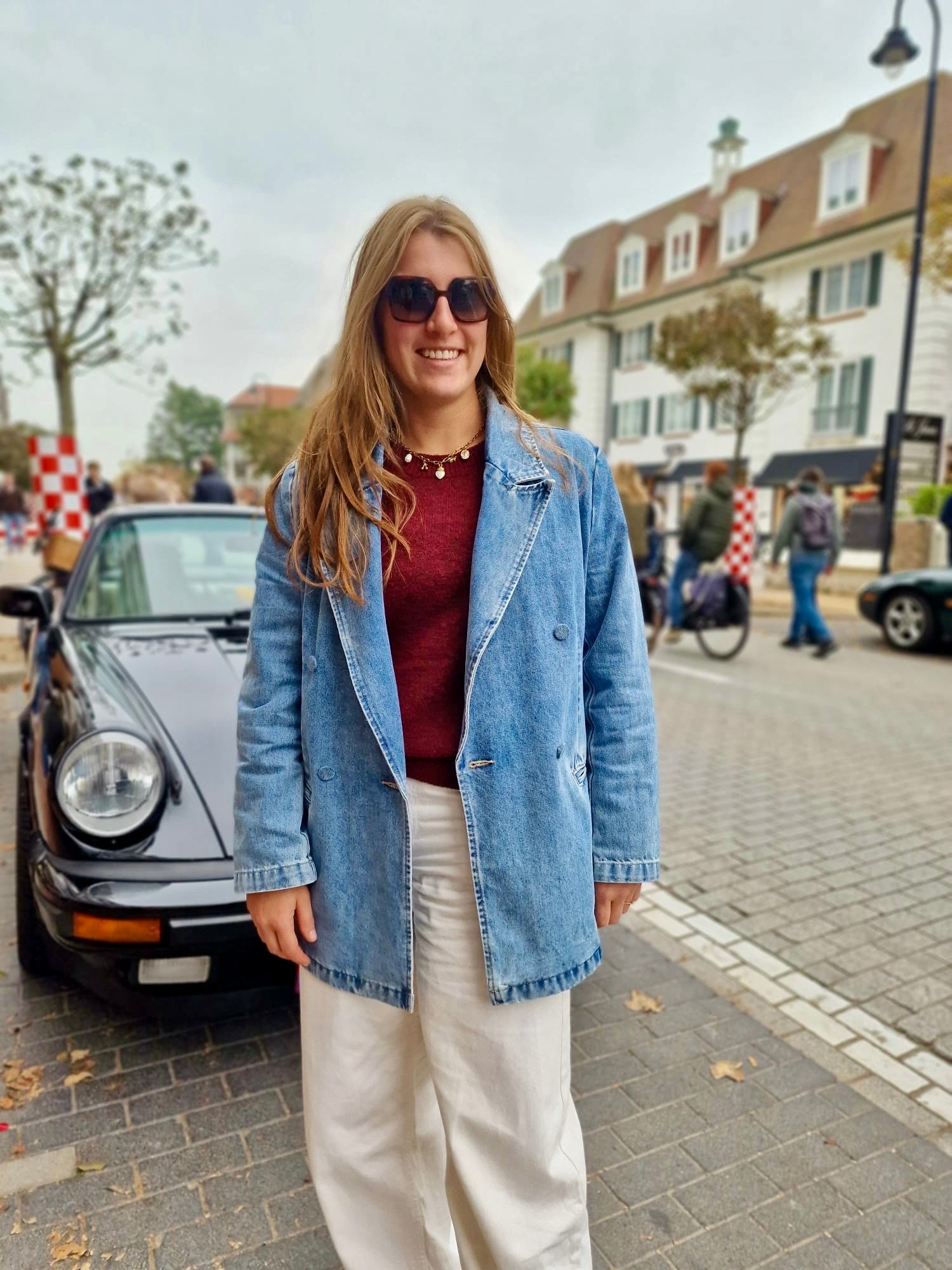 Light oversized Denim Blazer – Casual Chic